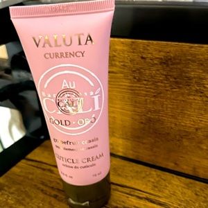 NEW VALUTA GOLD GRAPEFRUIT CASIS CUTICLE CREAM 2.5 fl oz